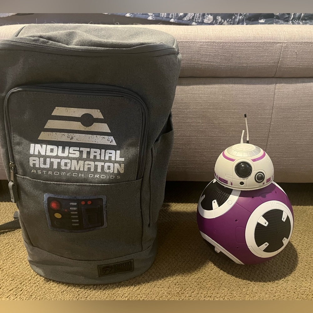 Star Wars BB8 Build Your Own Droid from Disney World With Backpack